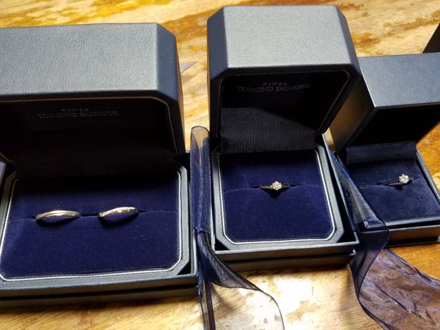 結婚指輪、婚約指輪、プロポーズリング