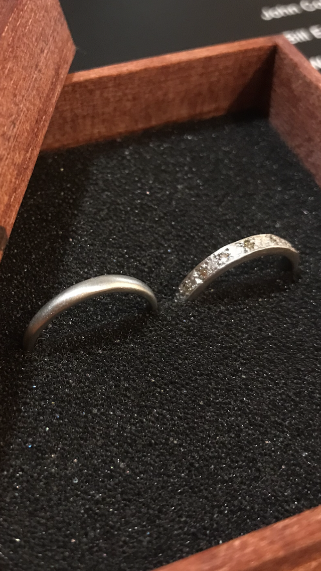 マリッジリング（アップ）