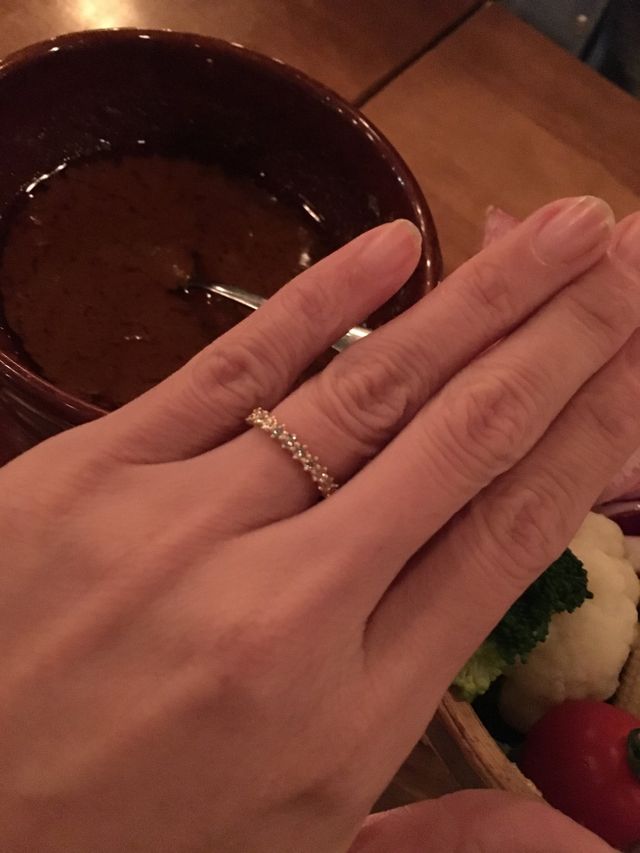 イエローゴールド エタニティ