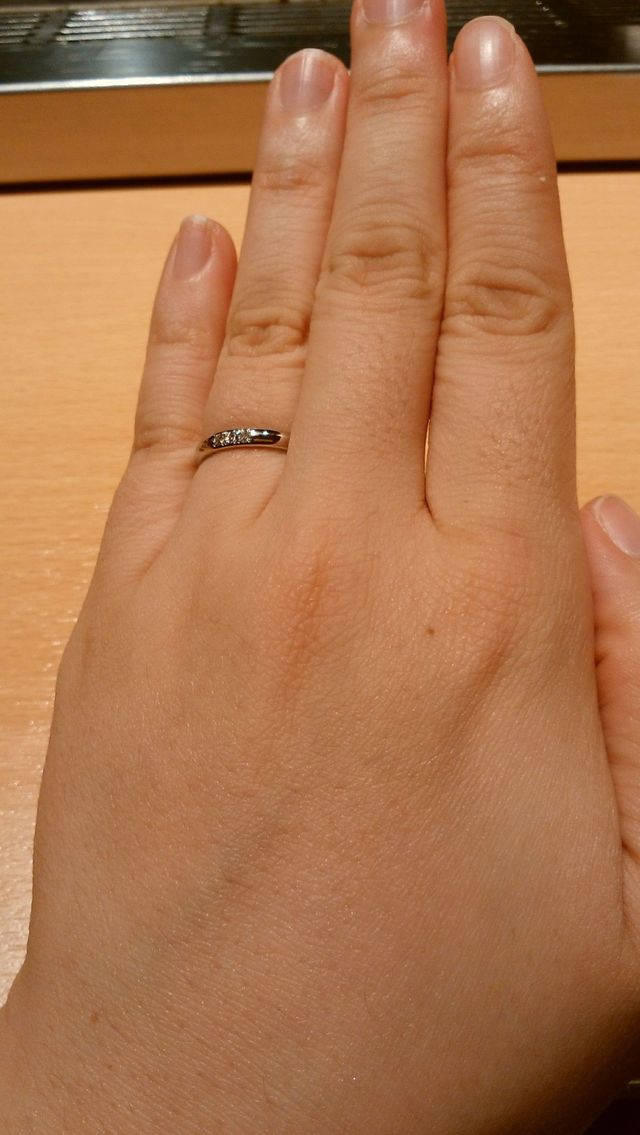 3つ石入ったのアノリュー。