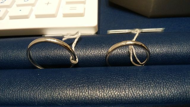 この予定です。という試着。