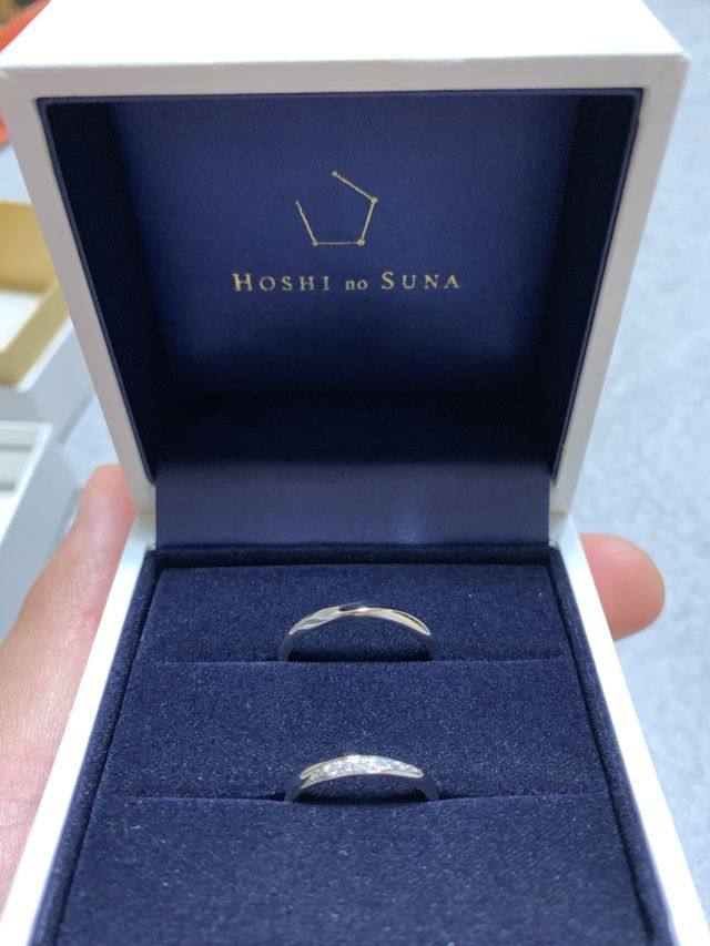 イベントでお互い気に入ったので一目惚れで決めました！