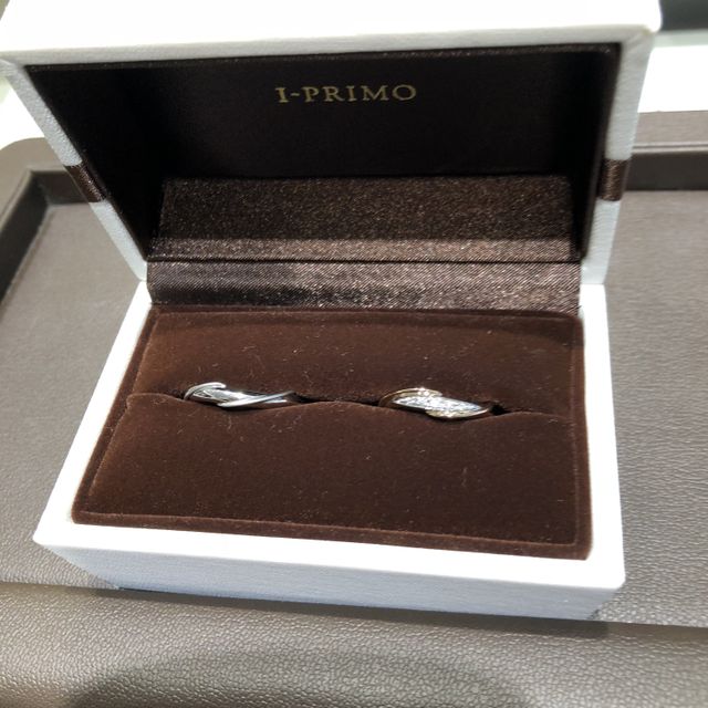 男性の方は一部マット加工にしてもらいました！