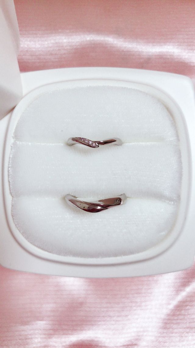 結婚指輪(初桜)