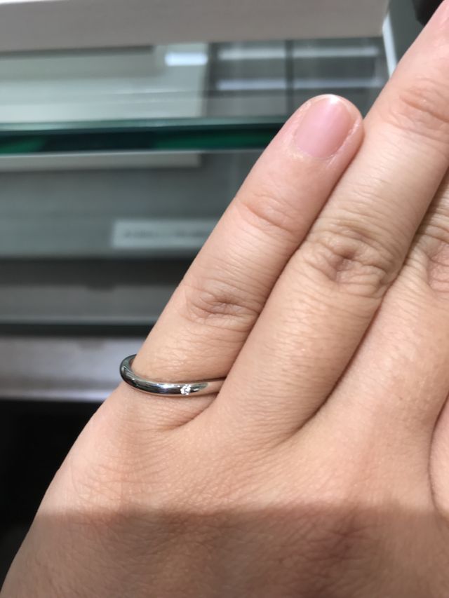 シンプルな結婚指輪