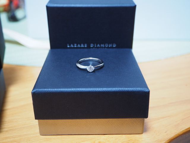 運命の婚約指輪に出会えました