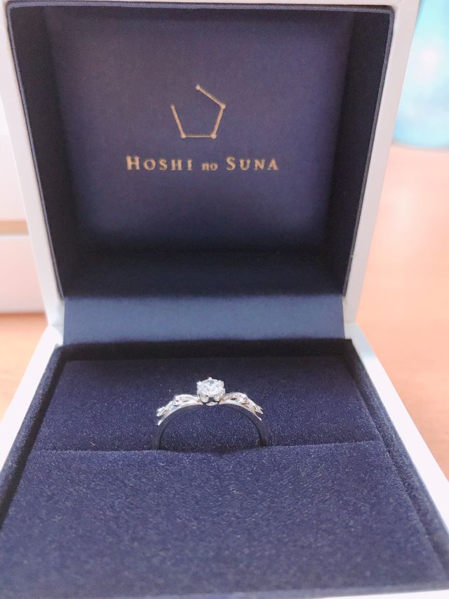 真ん中の宝石がキラキラしてすごく嬉しい気持ちになりました！