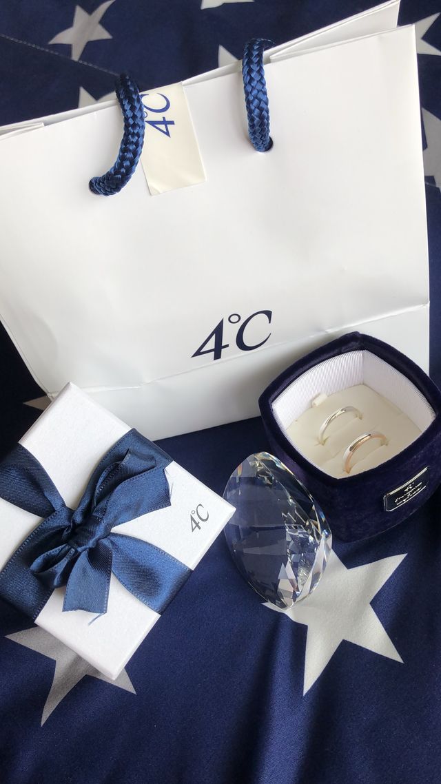 憧れだった4℃のリング