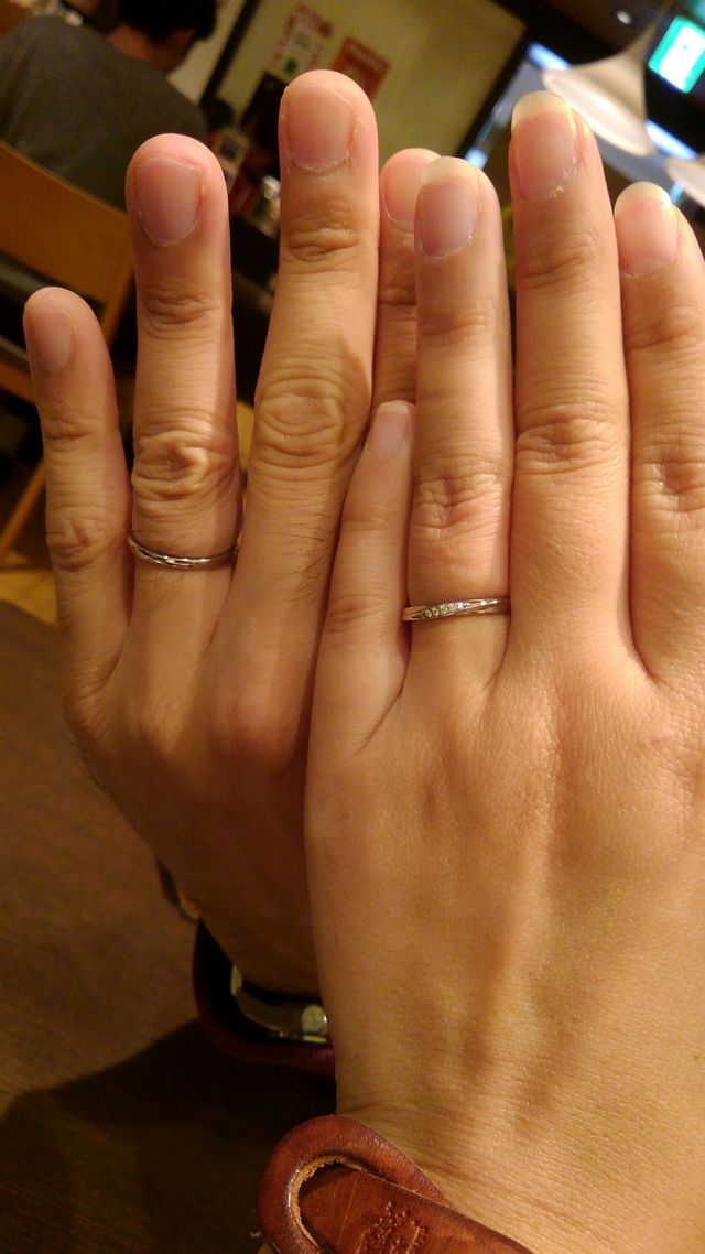 ペアの写真です。