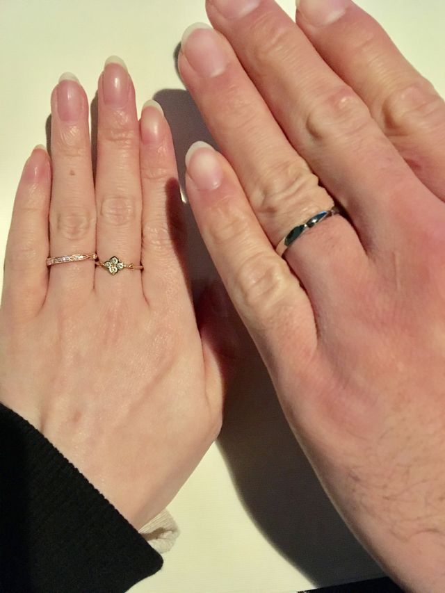 男女で色が違うタイプにしました。