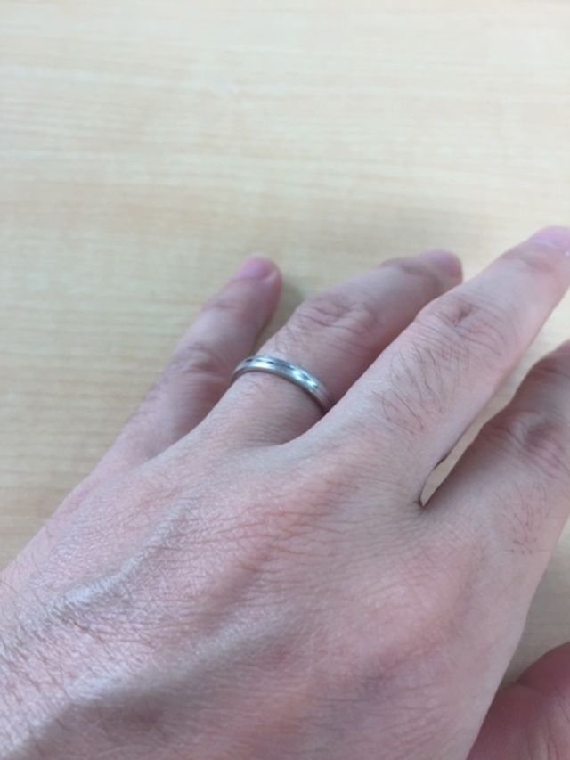 16号のプラチナリング