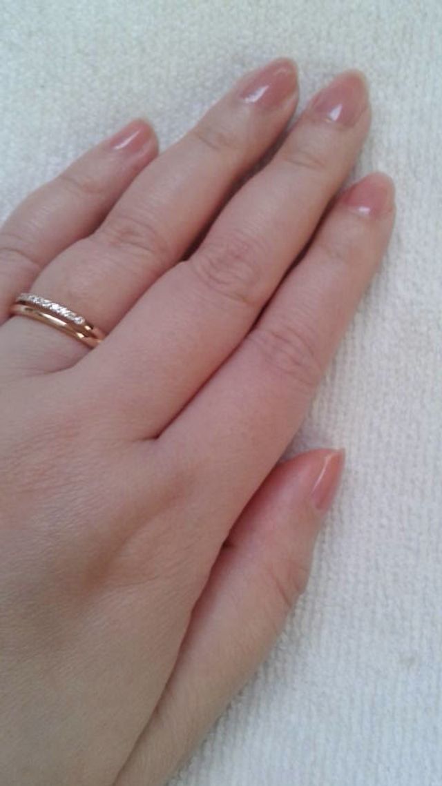 デザインとピンクゴールドが気に入っています。