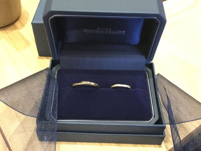 ペアの結婚指輪