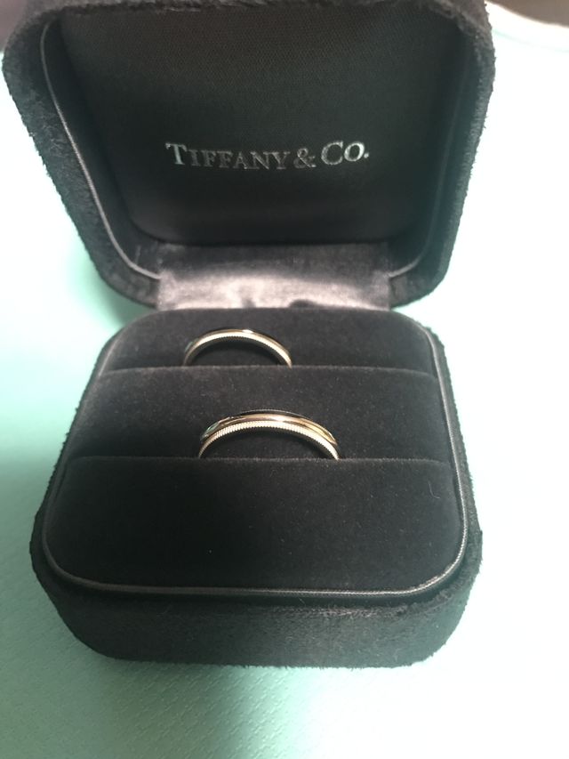 Tiffanyの指輪です