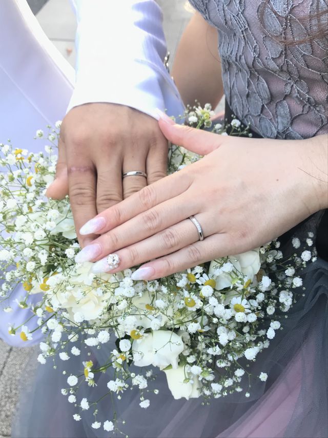 とてもダイヤモンドが綺麗です。