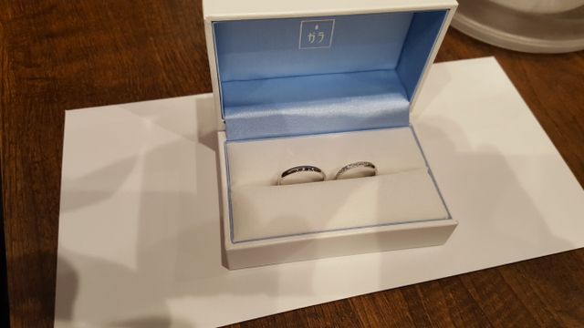 今日入手した指輪です。