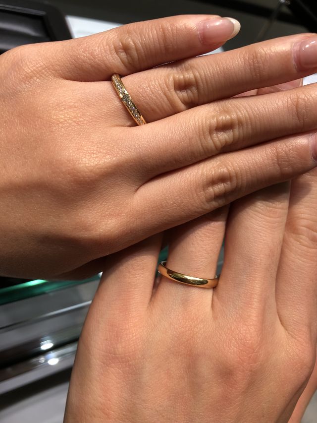 結婚指輪決定☆アプローズ