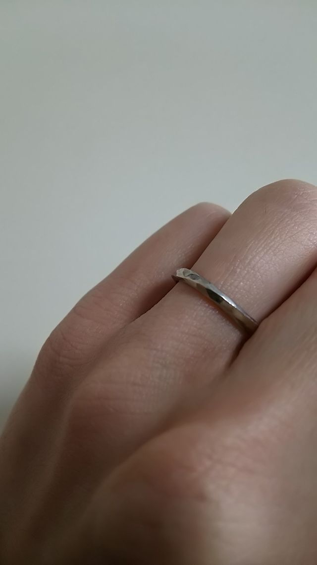 シャンパンゴールド&times;プラチナ