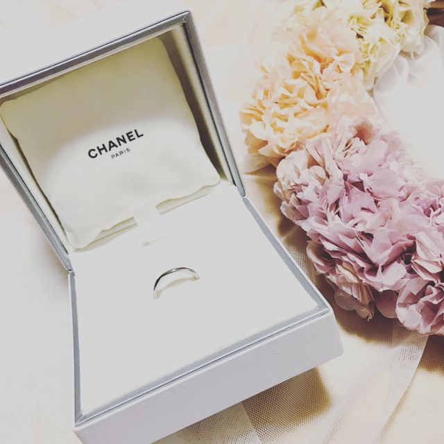 憧れのCHANELのカメリアリング
