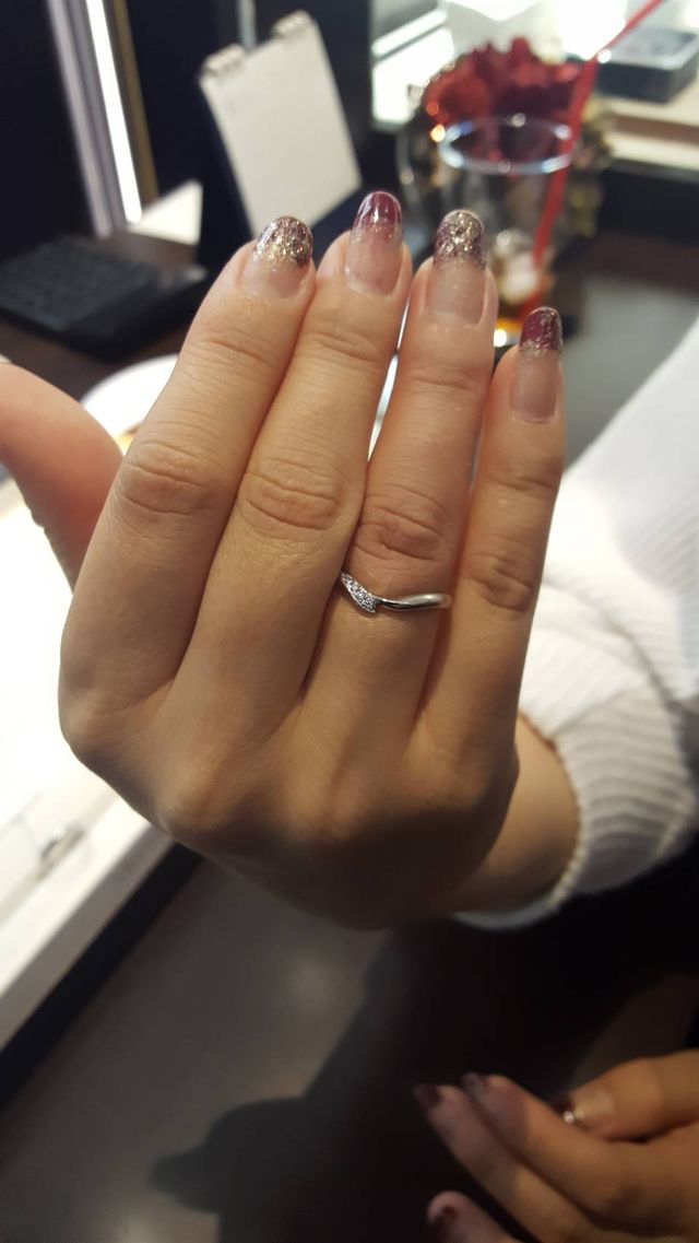 試着させていただきました。