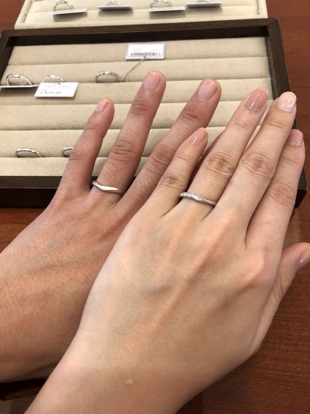 試着の写真加工なしです