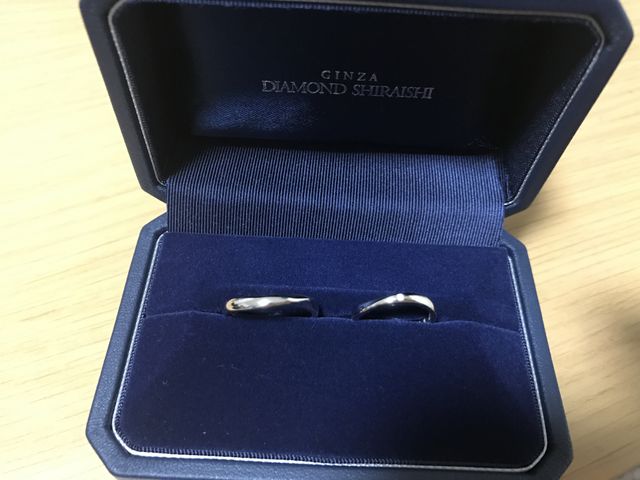 とっても気に入る指輪が見つかりました