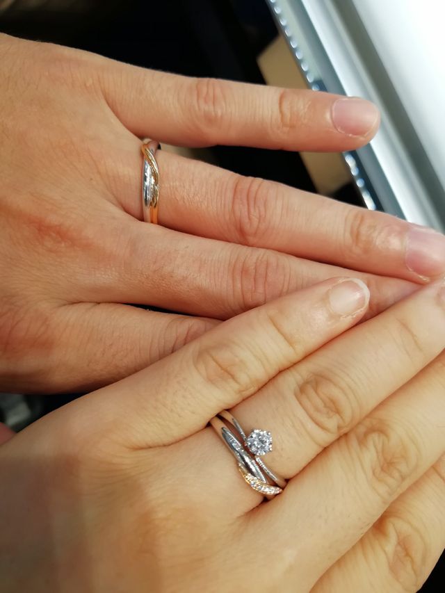 購入した指輪です