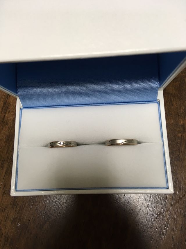 購入した指輪です。