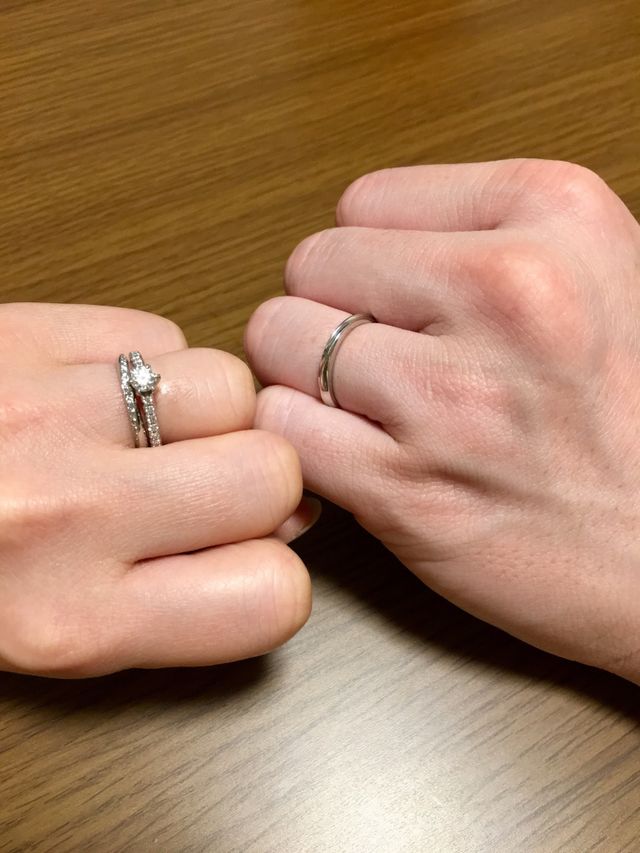 きらきらで普段使いもできるお気に入りの指輪！