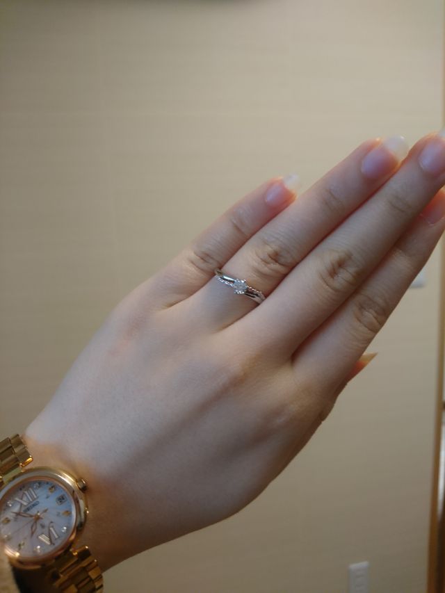 ピンクダイヤモンドがお気に入りです。