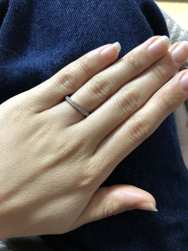 4.5号の結婚指輪です。