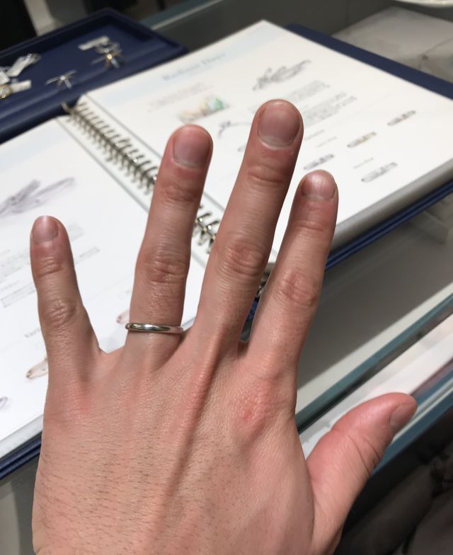 シンプルでオーソドックスなデザインです。