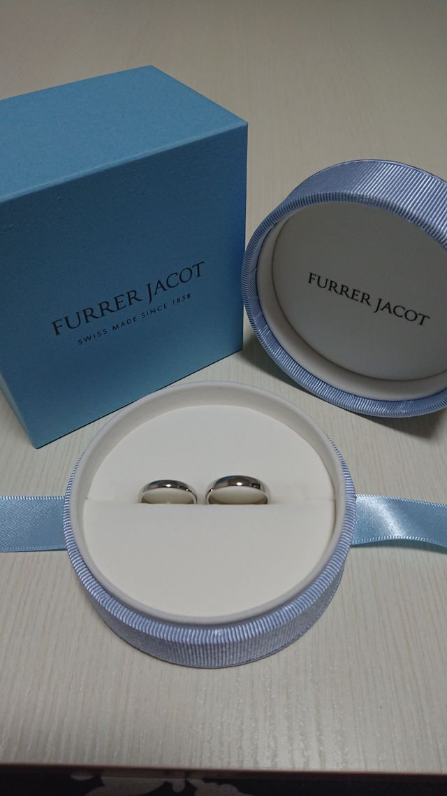 これがぼくらの結婚指輪。