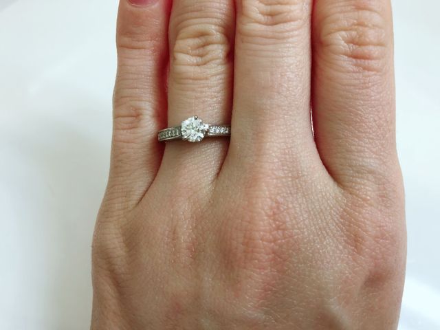 キラキラした指輪が良かった