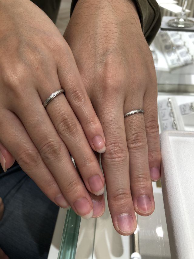 星空をイメージした指輪