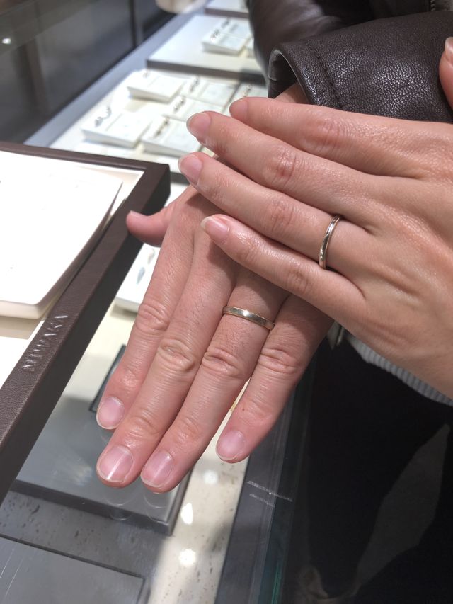 上下に色が見えるみる打ち加工