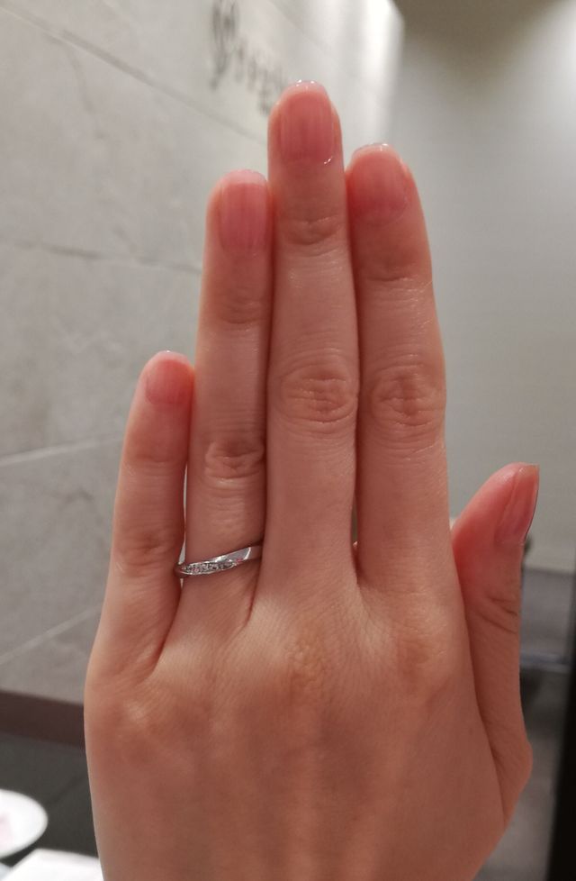 試着サイズは11号です