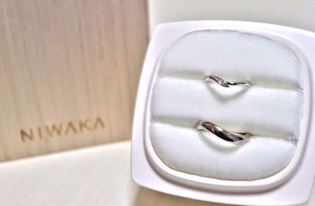 上(女性)が俄の初桜で下(男性)が俄の無限です！