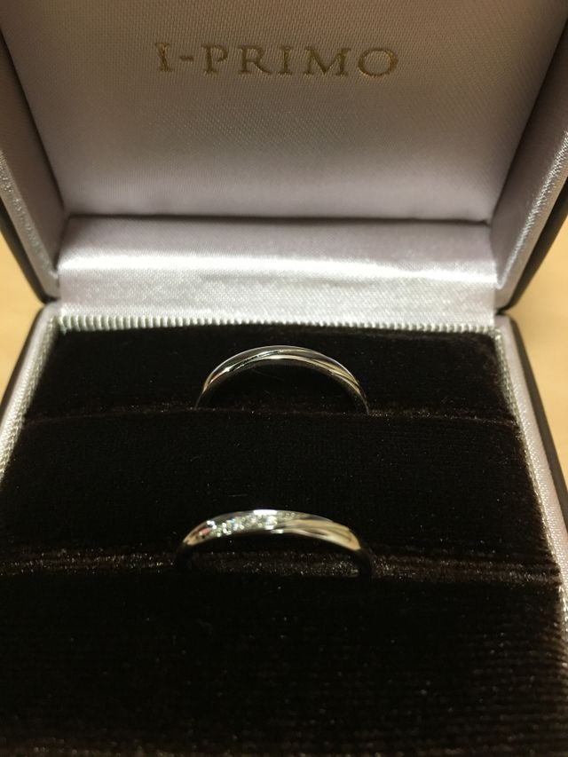 程よい存在感のダイヤの輝きもステキです！