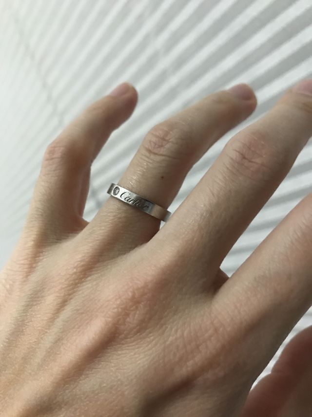 カルティエの結婚指輪