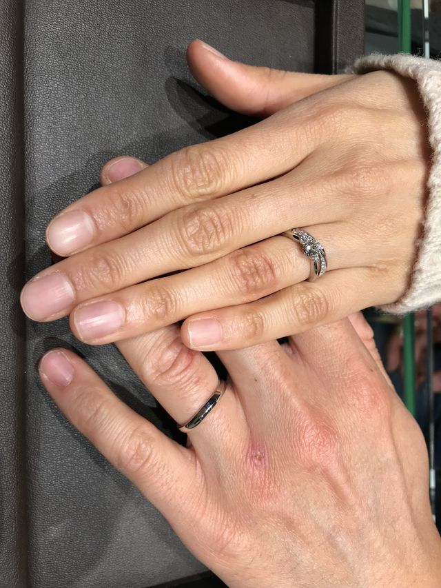 2018年モデルの結婚指輪を購入しました！