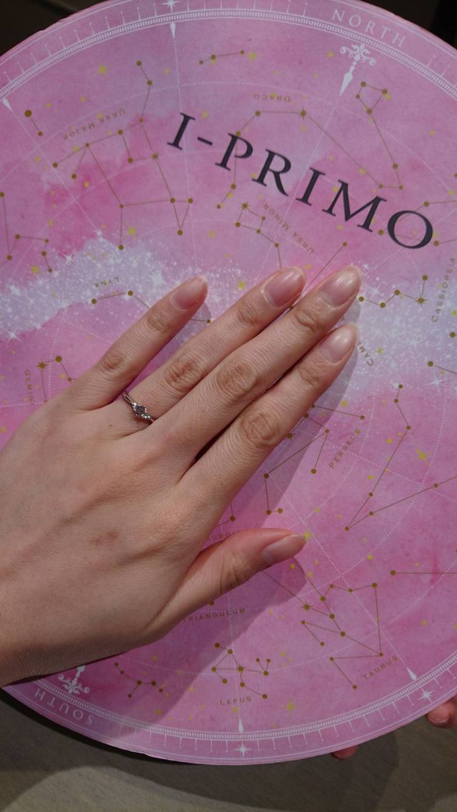 婚約指輪を購入しました！