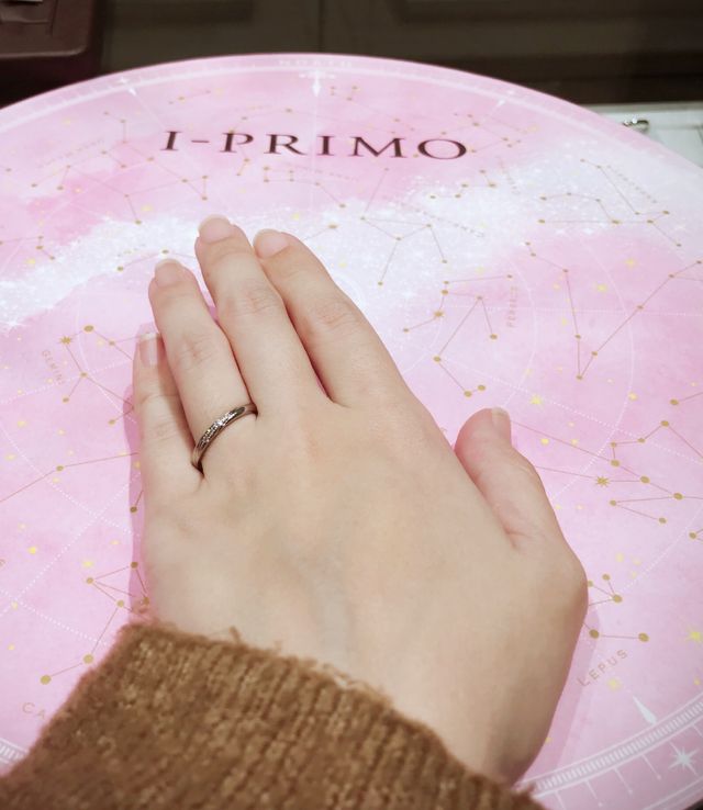 ストレートではこれが一番気に入って試着！