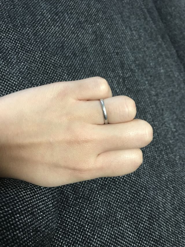 着用時のフォルムです。