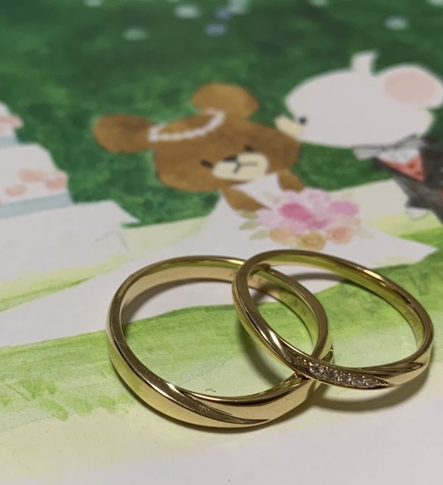 雪佳景のイエローゴールドにしました(^○^)