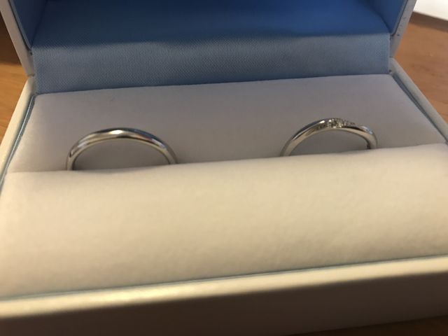 結婚指輪です