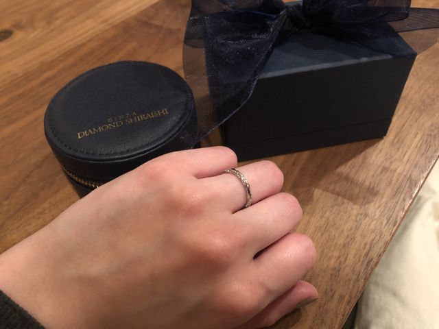 華奢で可憐で気に入っています。