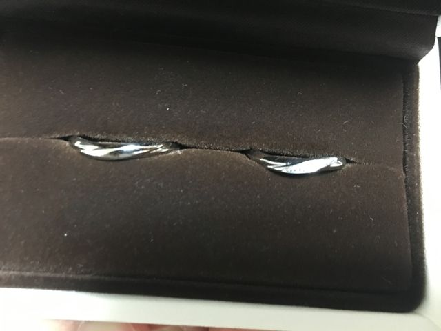 結婚指輪です