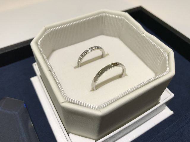 ステキな指輪に出会い、即決めました。