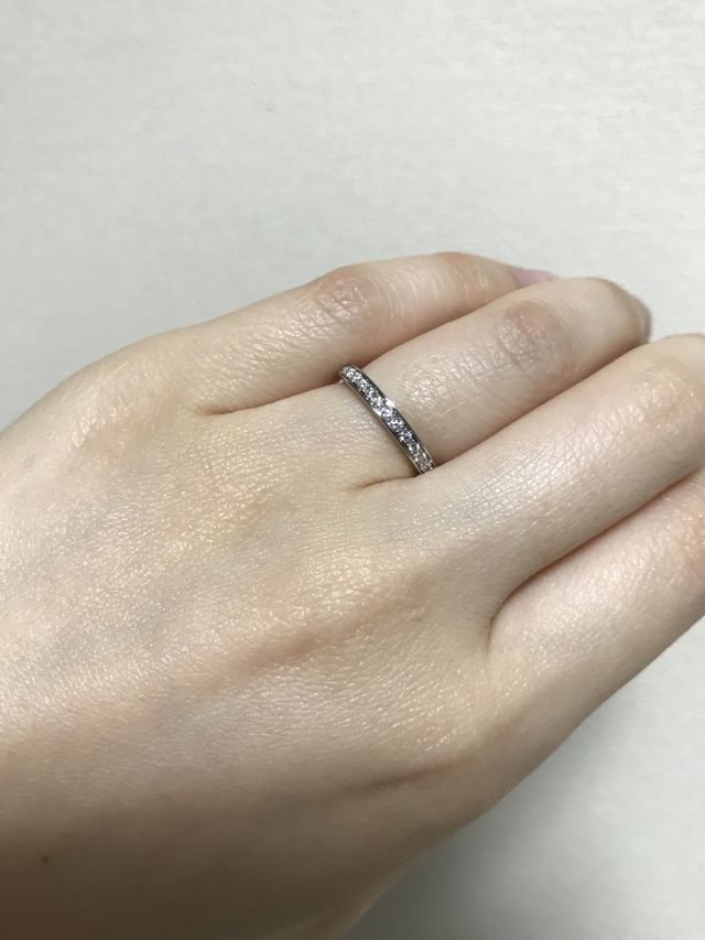 ハーフエタニティです